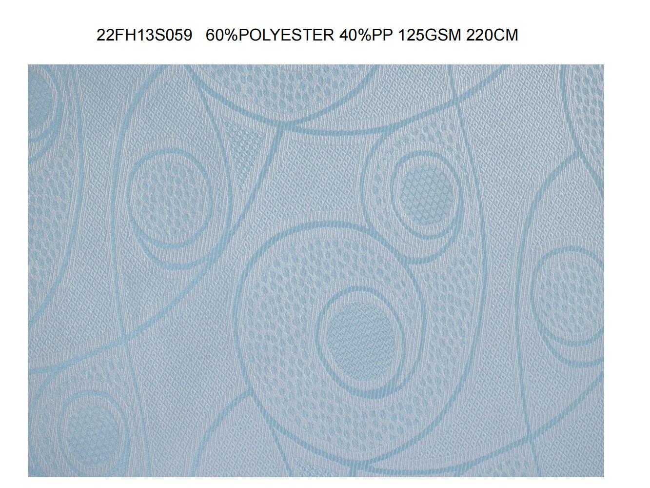 60%Polyester 40%PP Woven Mattress Fabric For Border ,Mattress Border Fabric New designs