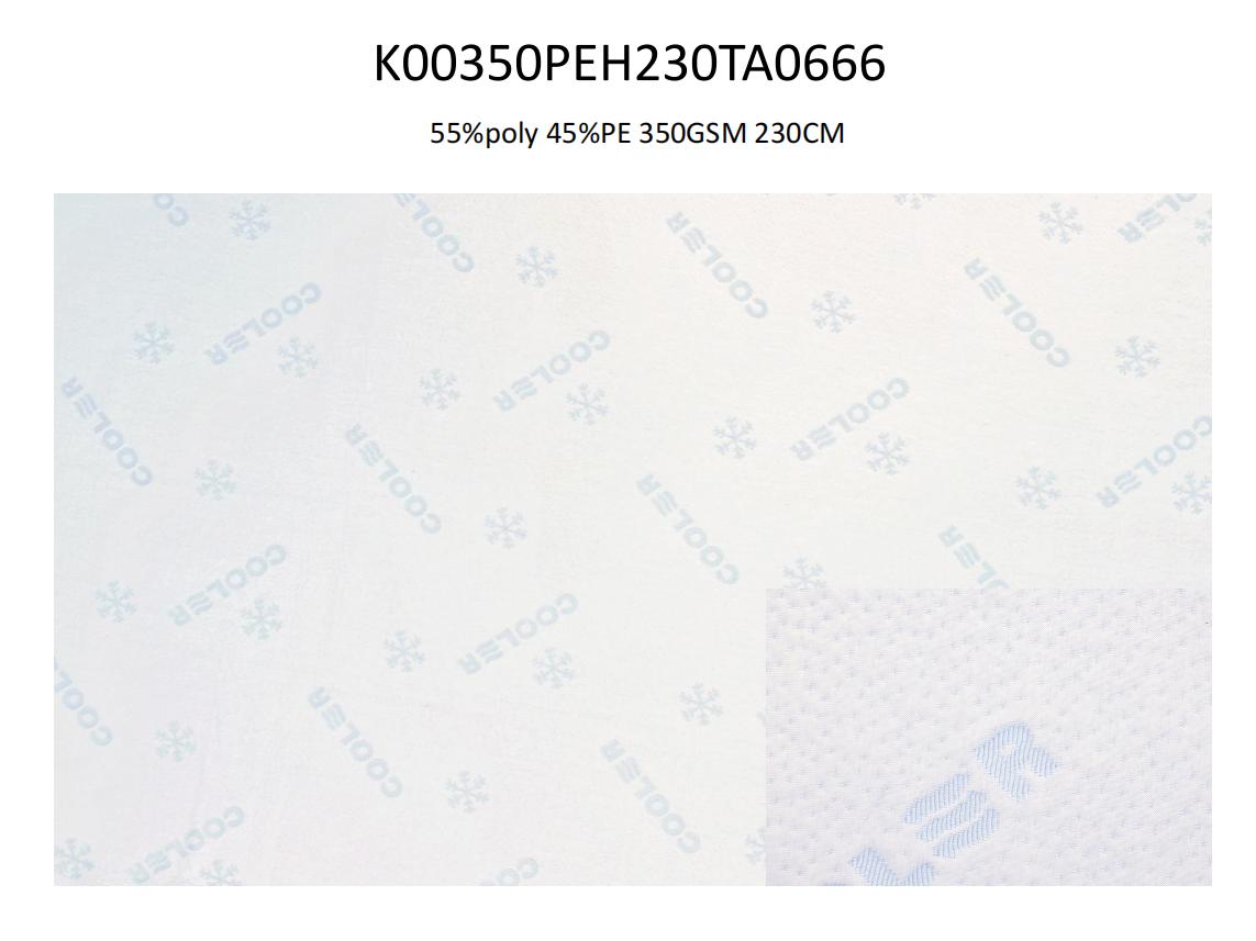Medium Density PE cooling mattress Fabric