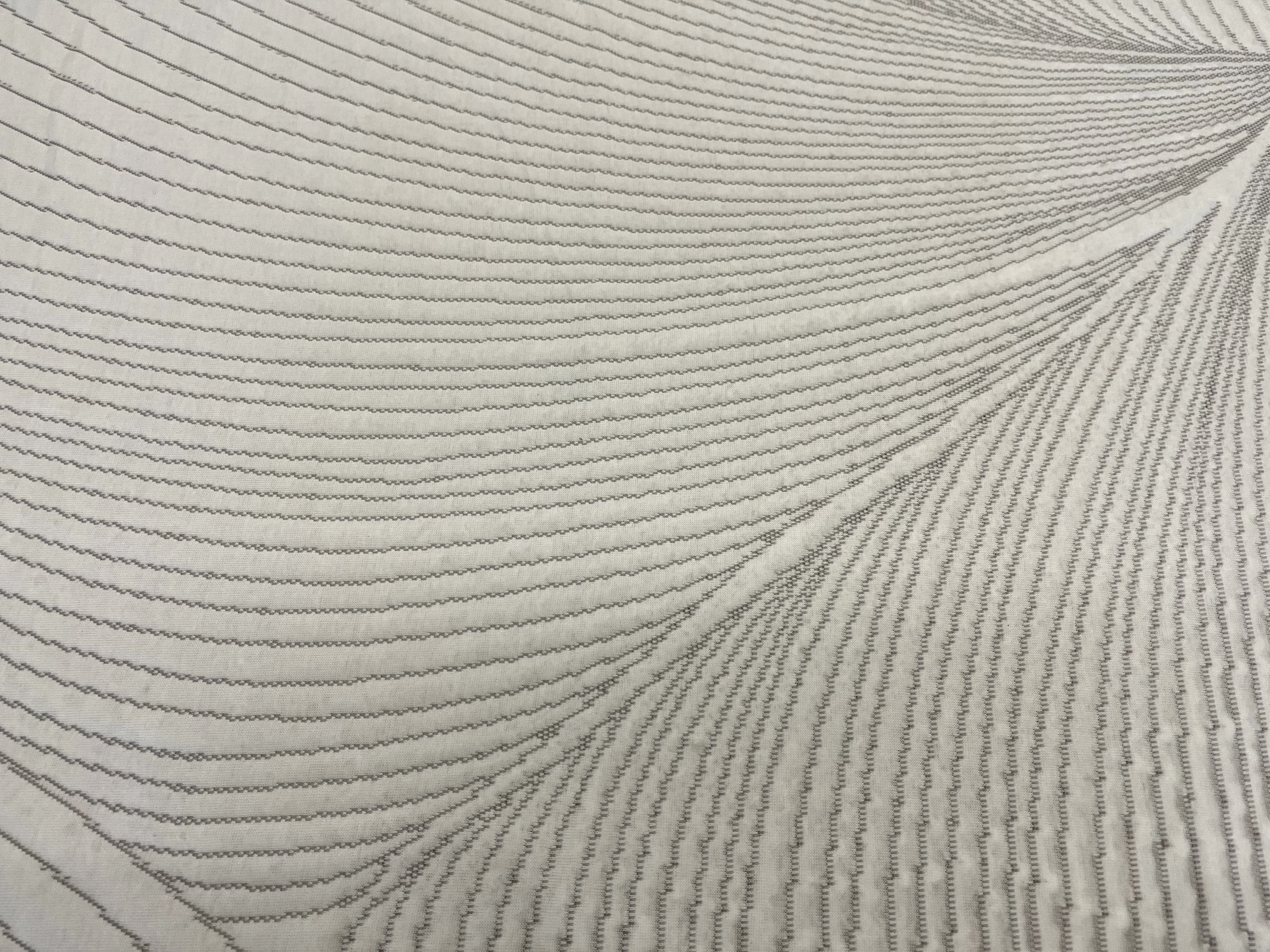 100% POLYESTER 330GSM MATTRESS TICKING FABRIC GEOGRAPHY PATTERN