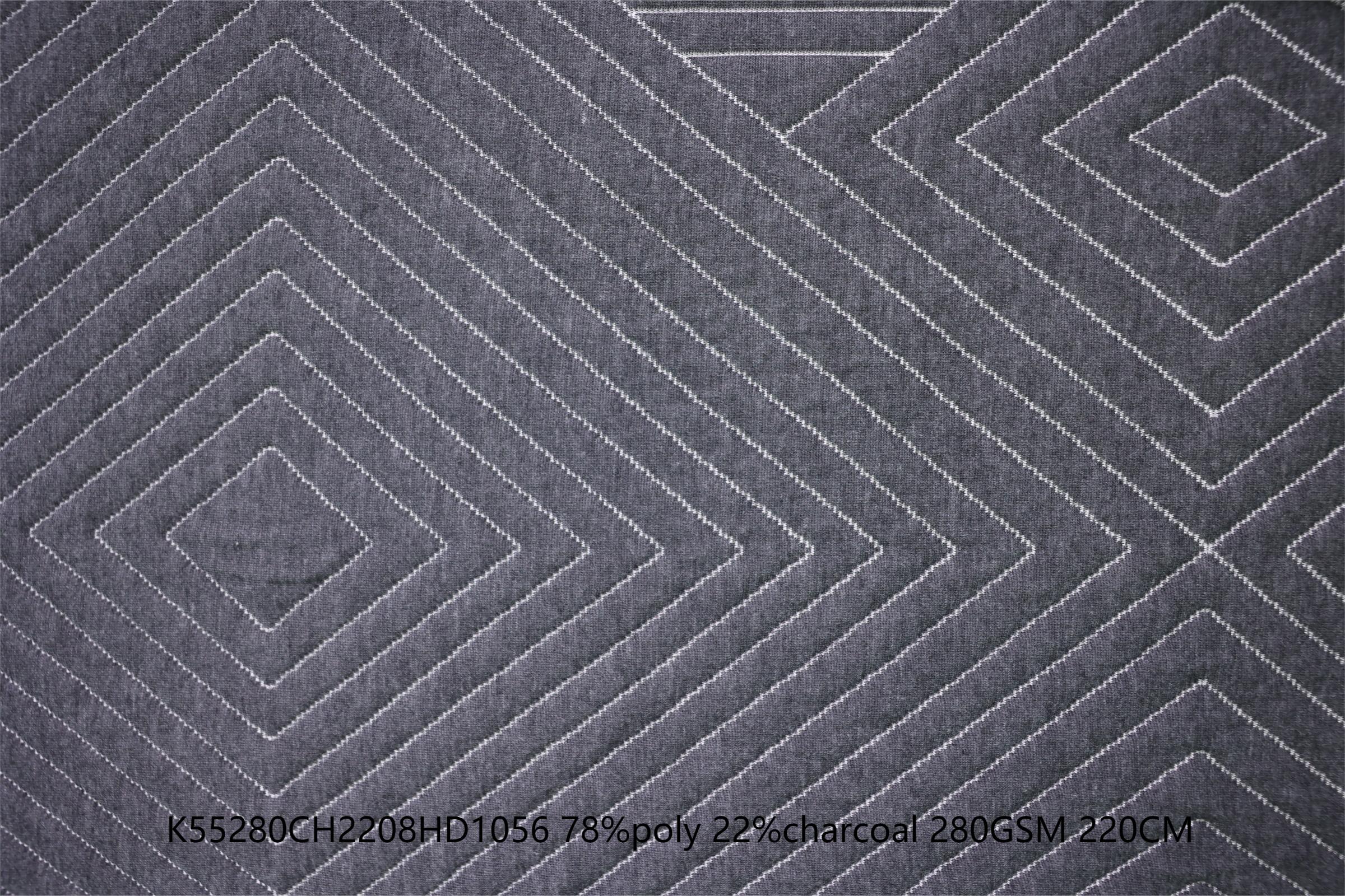 BAMBOO GREY CHARCOAL MATTRESS FABRIC ANTI ODOR 