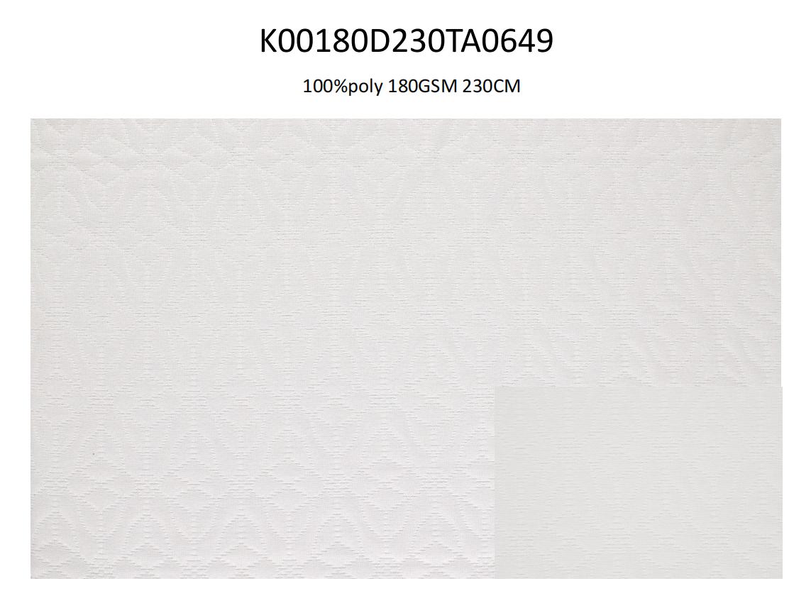 100%POLYESTER 180GSM ALL WHITE GRS RECYCLE POLYESTER KNITTING FABRIC 