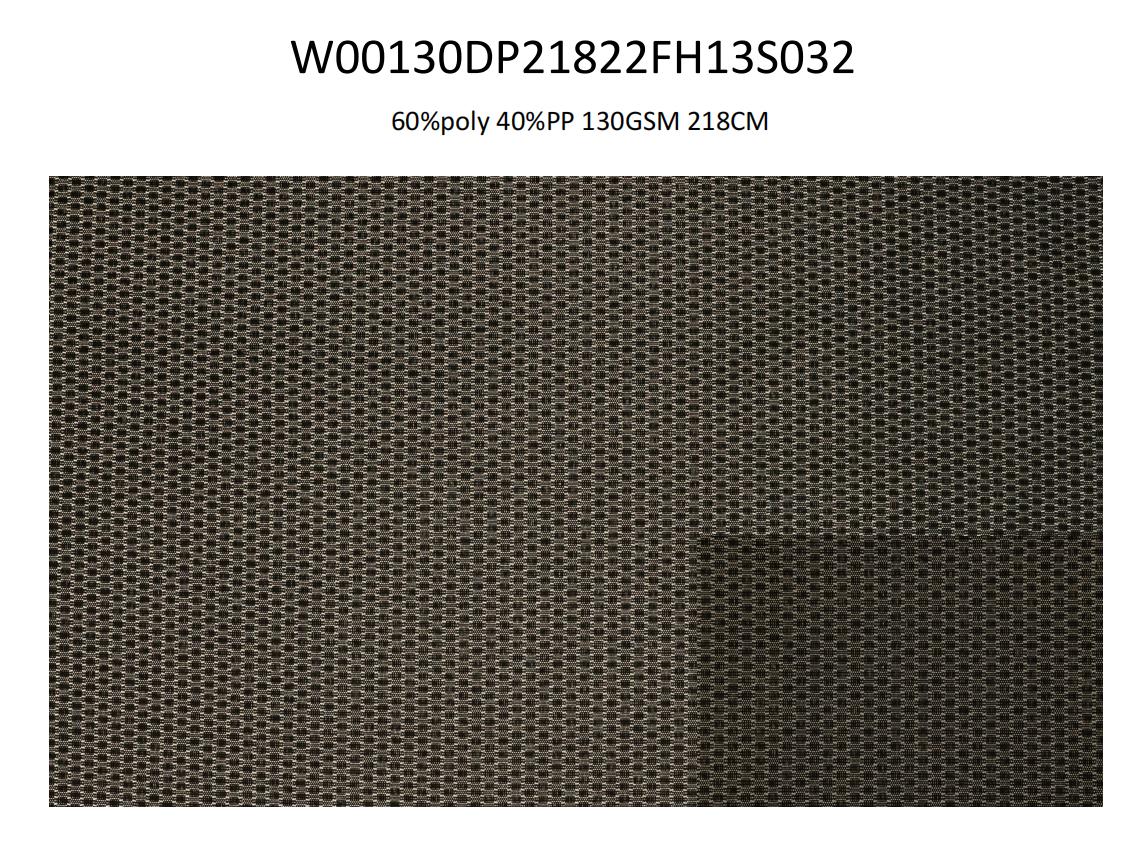 60%poly 40%PP 130GSM 218CM Jacquard Mattress Ticking Fabric 