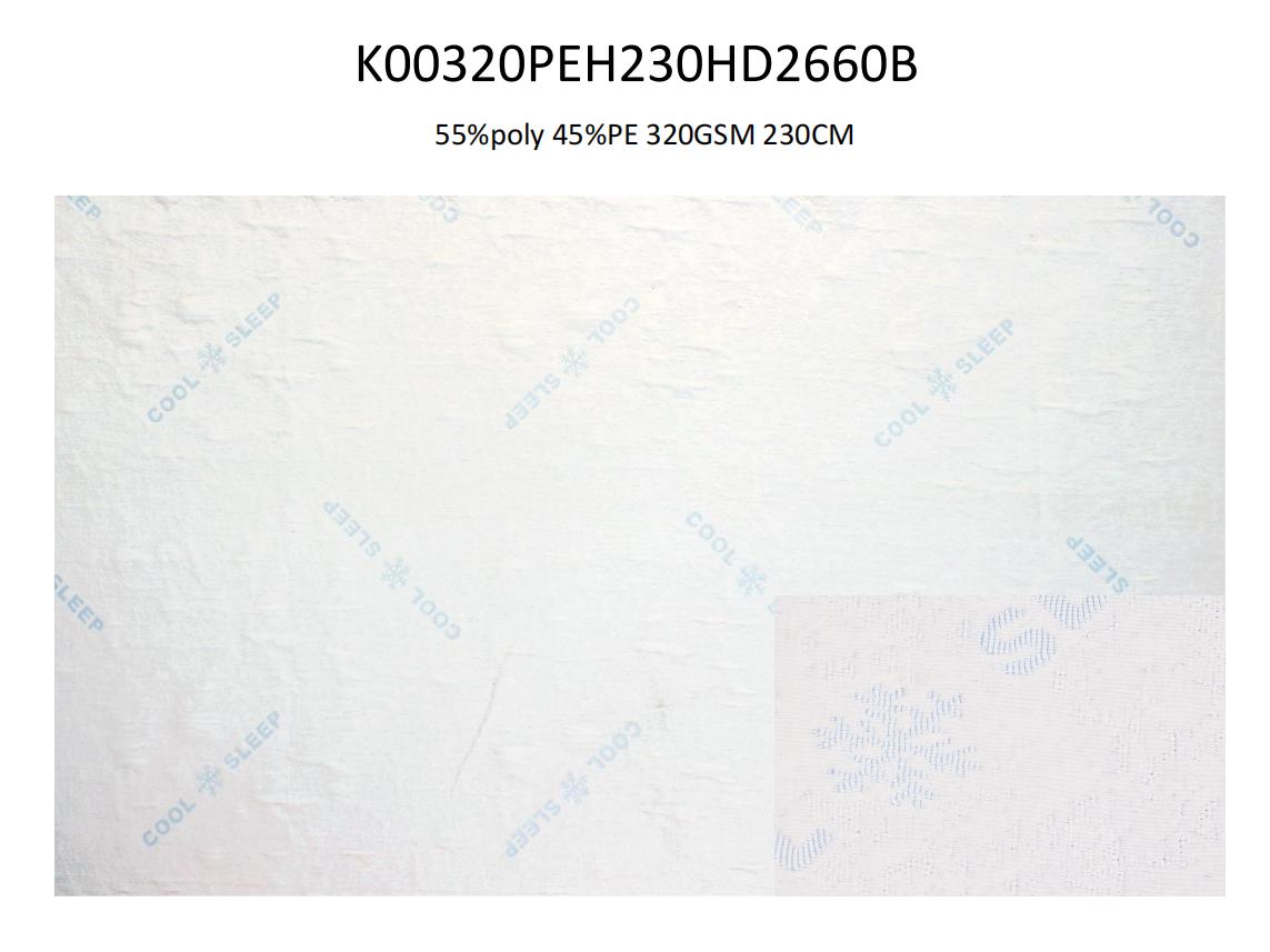 Medium Density PE cooling mattress Fabric